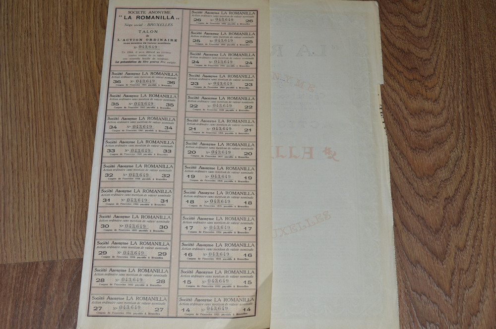 Акція. La Romanilla. Румунія. 1923 рік (67) Полтава - фото 1