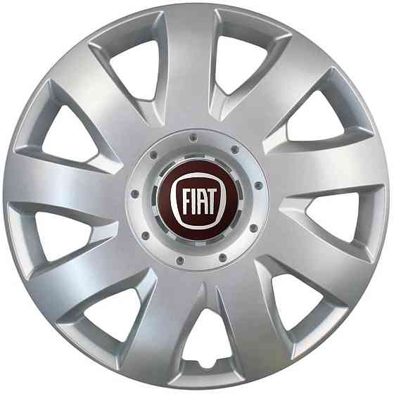 Автомобильные модельные колпаки R15 Fiat 311 4шт, SJS, серебряные Киев