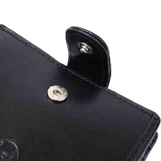 Бумажник мужской из гладкой натуральной кожи Tony Perotti 20853_1 (396A-Q nero) Черный Киев