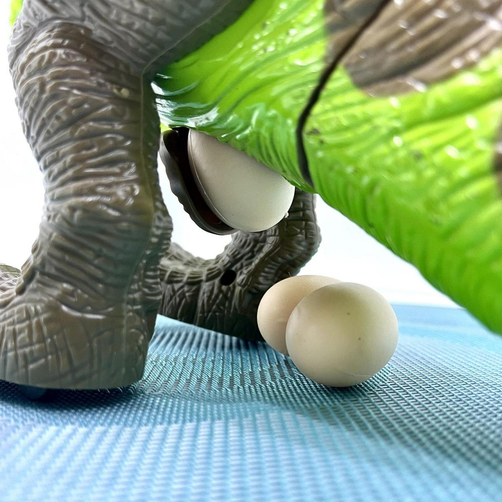 Динозавр відкладає яйця рухає лапами зі світловими та звуковими ефектами (878A) Чернігів - фото 7