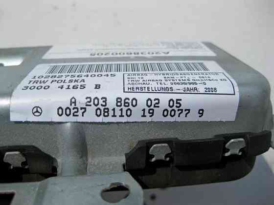 Mercedes-Benz  A2038600205 Подушка безпеки задніх правих дверей CLS C219 C-Class W203 CLC C203 CLK C209 E-Class W211 Одеса