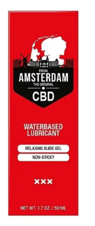 Вагінальний лубрикант Original CBD from Amsterdam — Waterbased Lubricant, 50 ml Sex Aura Київ