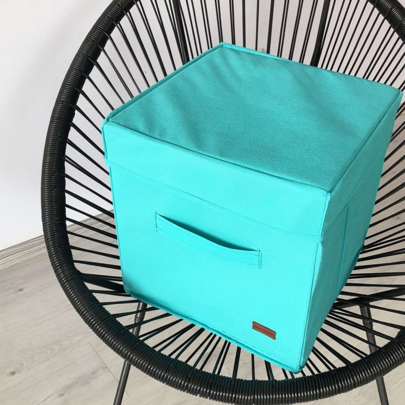 Короб с крышкой для хранения вещей HY-Kr-lzr (Лазурь) Сумы - изображение 1