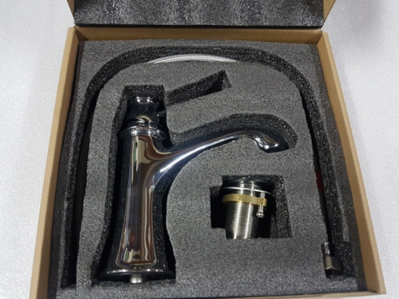 Змішувач для раковини класичний Impesre Podzima Ledove ZMK01170101 Київ