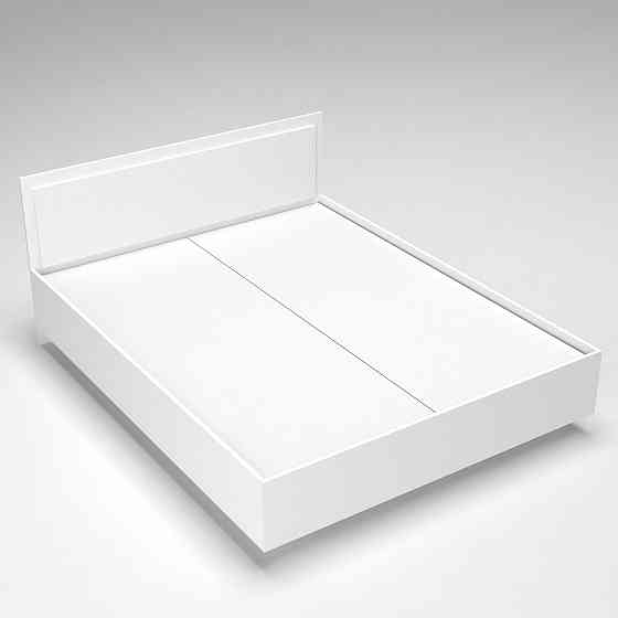 Кровать Кристалл №2 двуспальная, Белый, 2035х1432х850 Львов