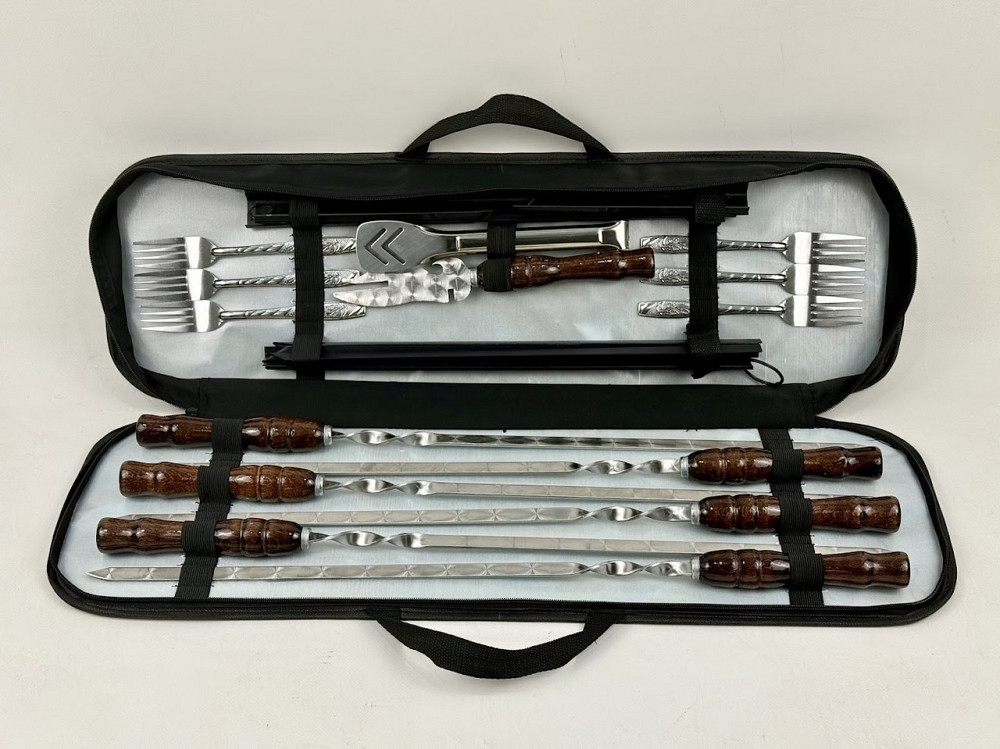 Набір шампурів Планшет Класик HAPPY DAYS подарунковий набір чоловікові Тернопіль - фото 6