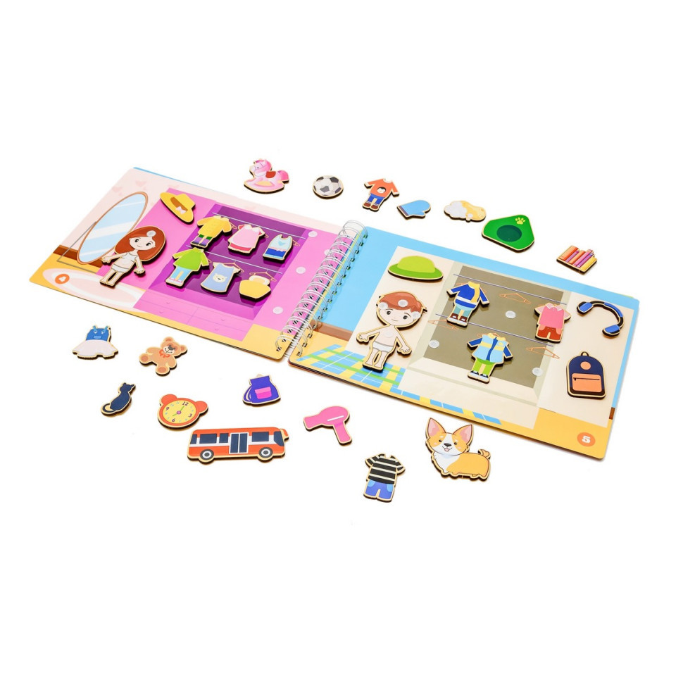 Розвиваюча іграшка "Мока Бока Будиночок" Puz-88892, 103 деталі Вінниця - фото 3