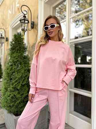 Жіночий стильний повсякденний костюм турецька двонитка Одеса