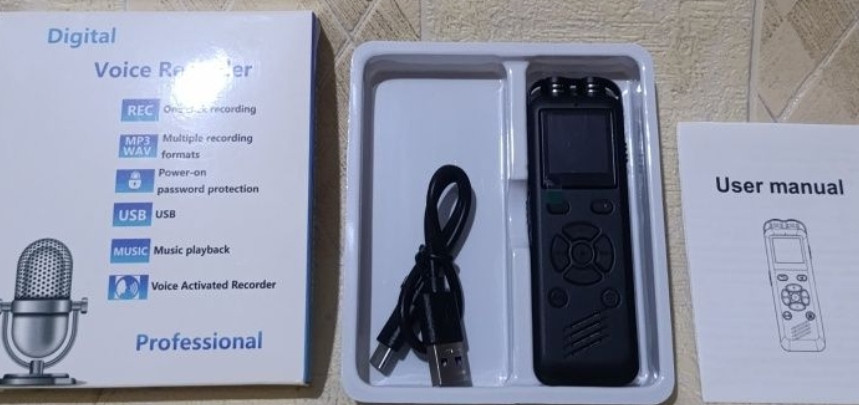 Диктофон цифровой 2 в 1 - с MP3-плеером и 2 микрофонами. Харьков - изображение 8