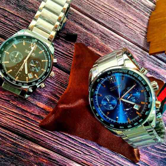 Мужские часы Skmei Tandem Blue Киев