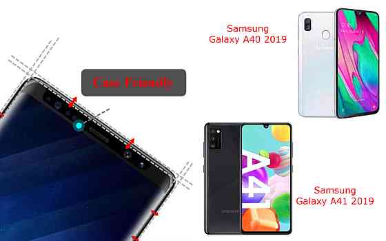 Захисне скло HyperGlass Pro для Samsung Galaxy A40 2019, Galaxy A41 2019 – максимальна чутливість та захист Київ