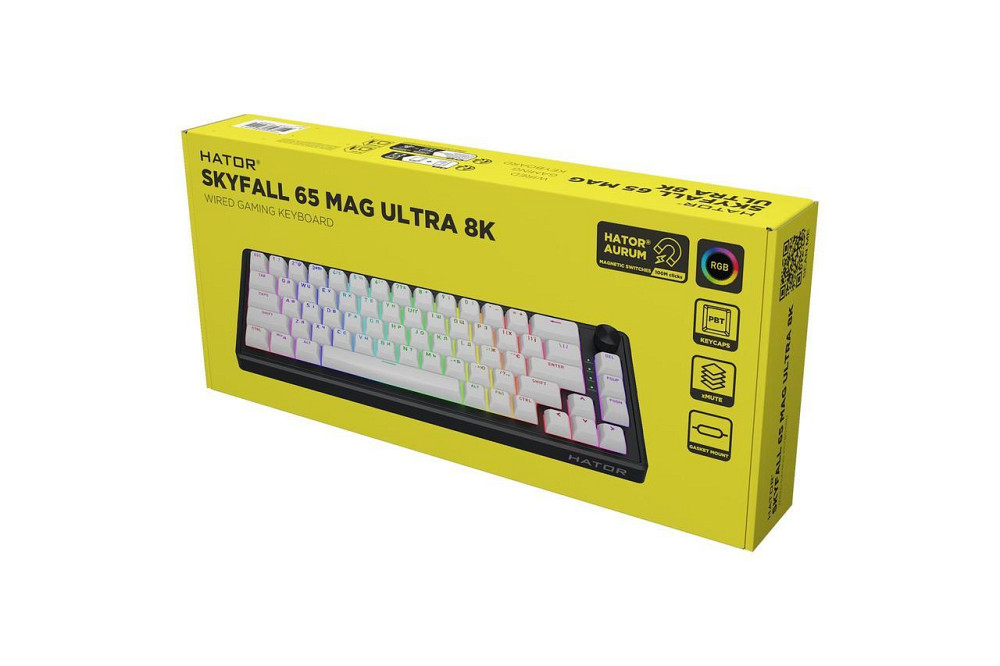 Клавіатура Hator Skyfall 65 MAG Ultra 8K Black/White (HTK1860UA) ( 13073 ) Харків - фото 7