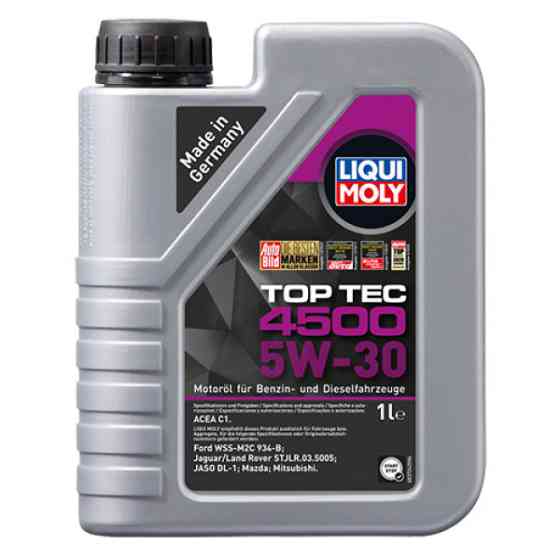 LIQUI MOLY Синтетична моторна олива - Top Tec 4500 5W-30 1л. Киев