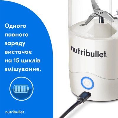 Блендер NUTRIBULLET NBP003W Вінниця - фото 3