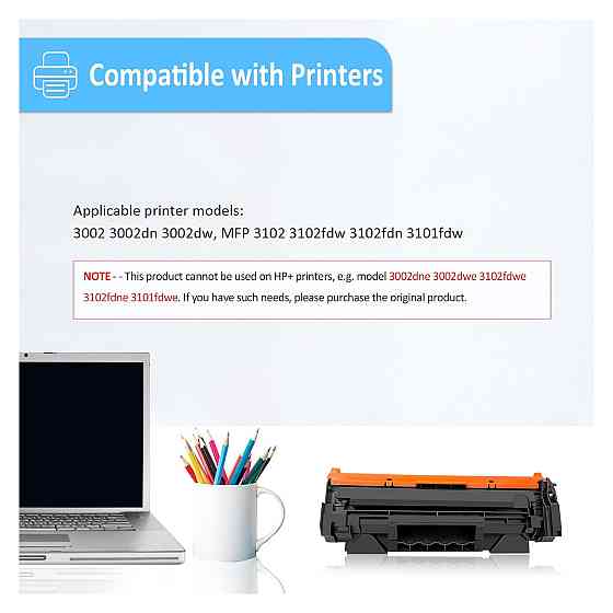 Тонер картридж сумісний LAIPENG W1390X-BK чорний 4000 сторінок для HP LaserJet Pro 3002 3002dw MFP 3102 3102fdw без чіпа Київ