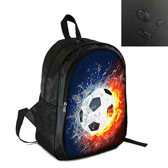 Рюкзак спортивний, шкільний, міський 38×28см з принтом Футбол дитячий, підлітковий для хлопчика футболіста (4278) Київ