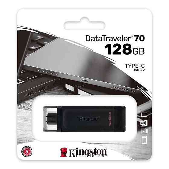 Flash Kingston USB 3.2 DT 70 128GB Type-C Київ