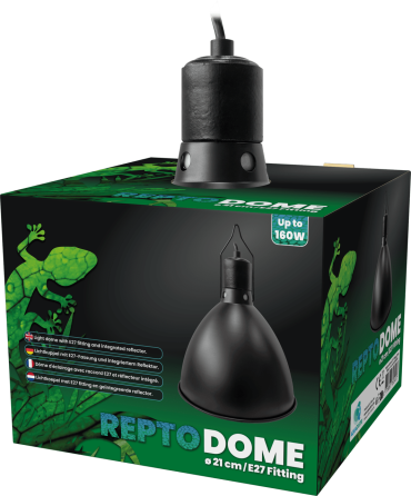 REPTO DOME E27 FITTING 21CM BLACK (R2300015) світильник для тераріума Київ