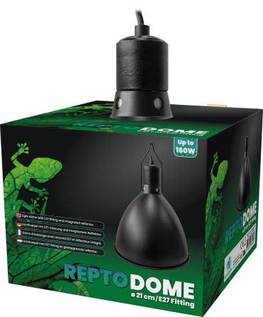 REPTO DOME E27 FITTING 21CM BLACK (R2300015) світильник для тераріума Київ - фото 1