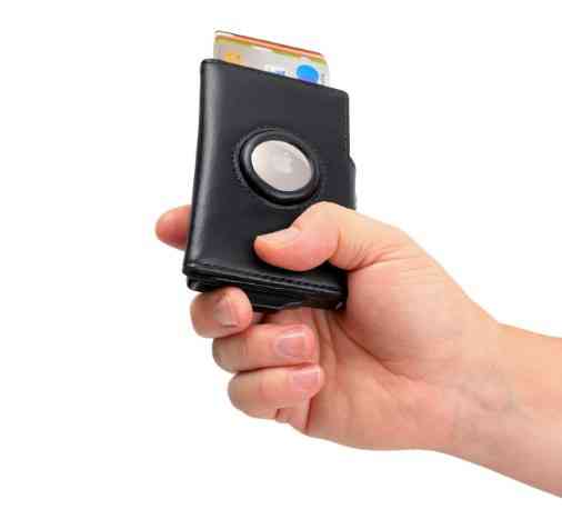 Кардхолдер Troika Mens Smart Wallet з тримачем для airtag Чорний Київ