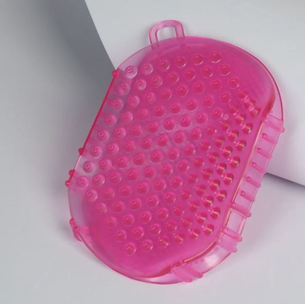 Рукавичка для антицелюлітного масажу рожева Reclaire cosmetics Київ - фото 9