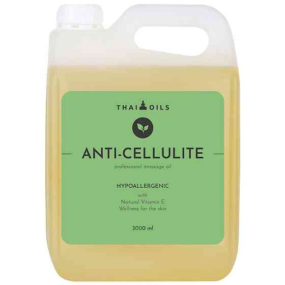 Професійна масажна олія "Anti-cellulite" 5 літрів, антицелюлітна для масажу Київ