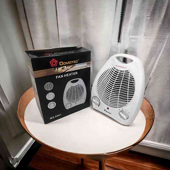 Электрический обогреватель для офиса Domotec, Мини нагреватель воздуха, Тепловентилятор для квартиры IH-71 Львов