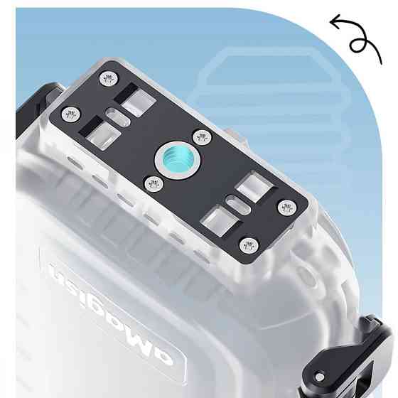 Підводний бокс Insta360 X4 швидкознімний невидимка 30м aMagisn AD14 Київ