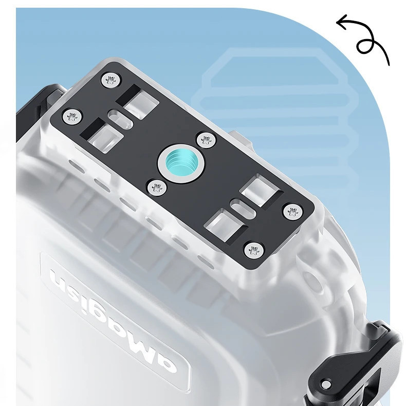 Підводний бокс Insta360 X4 швидкознімний невидимка 30м aMagisn AD14 Київ - фото 6