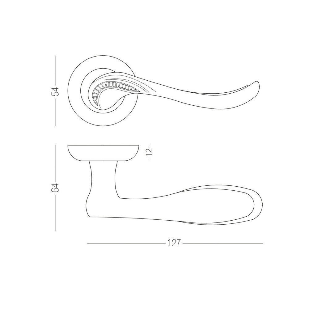Ручка A-2009 AB Старая бронза Киев - изображение 3