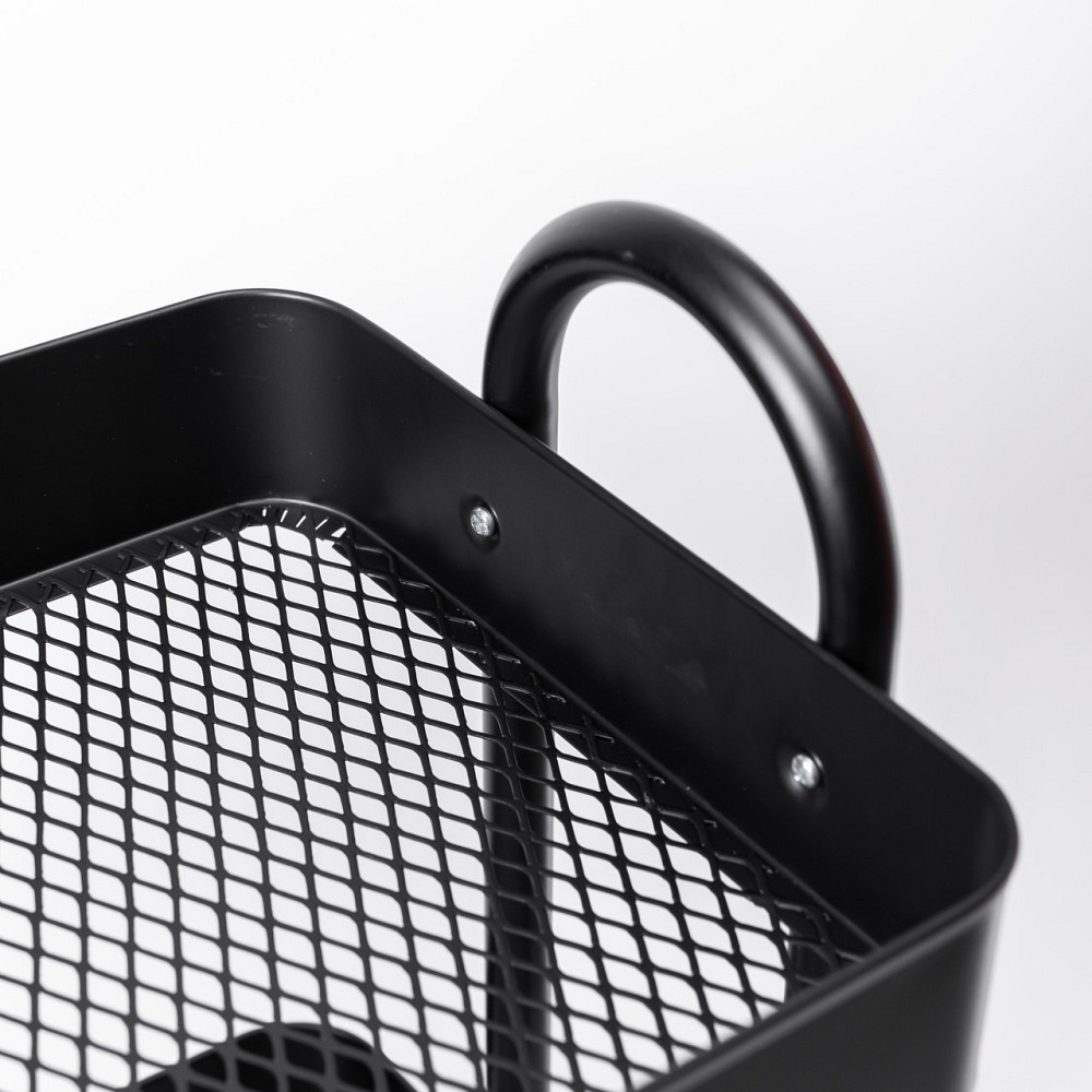 Металева тришарова кухонна мобільна тележка HP-46-5 Київ - фото 3