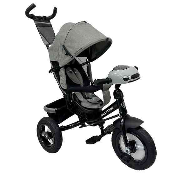 Дитячий триколісний велосипед MT 1006-8 сірий Вінниця