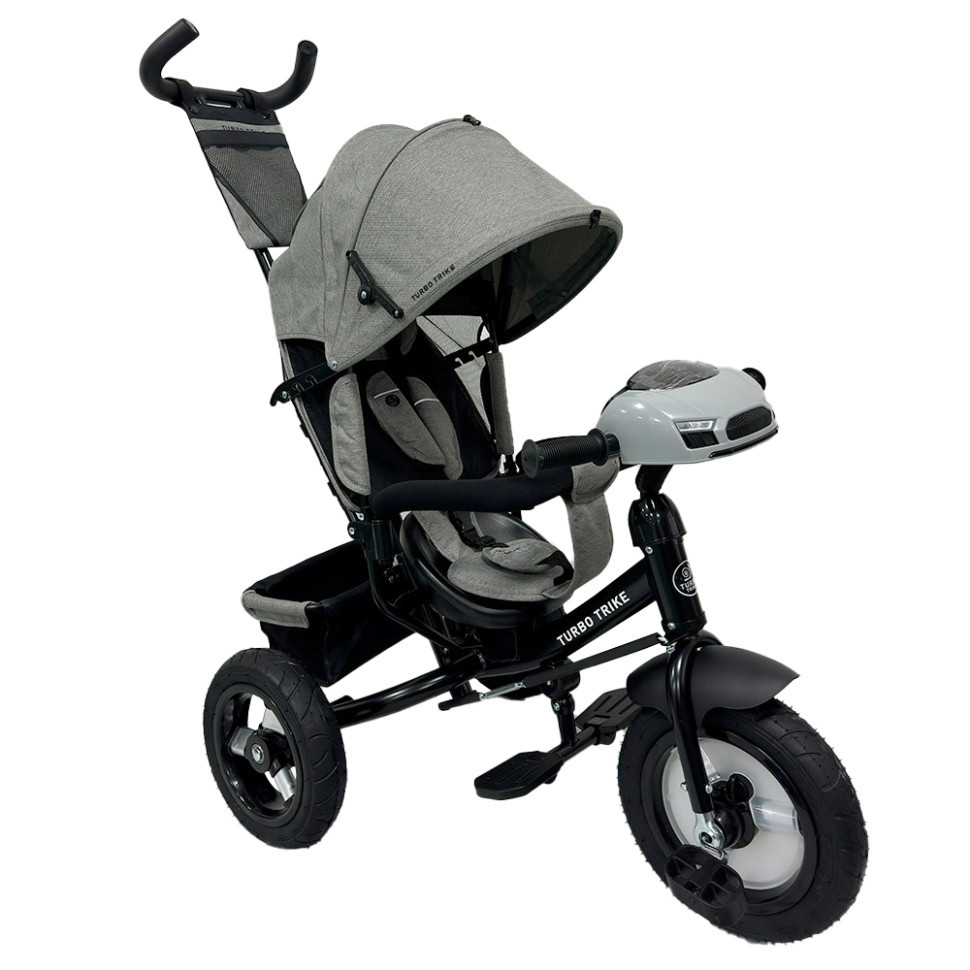 Дитячий триколісний велосипед MT 1006-8 сірий Вінниця - фото 1