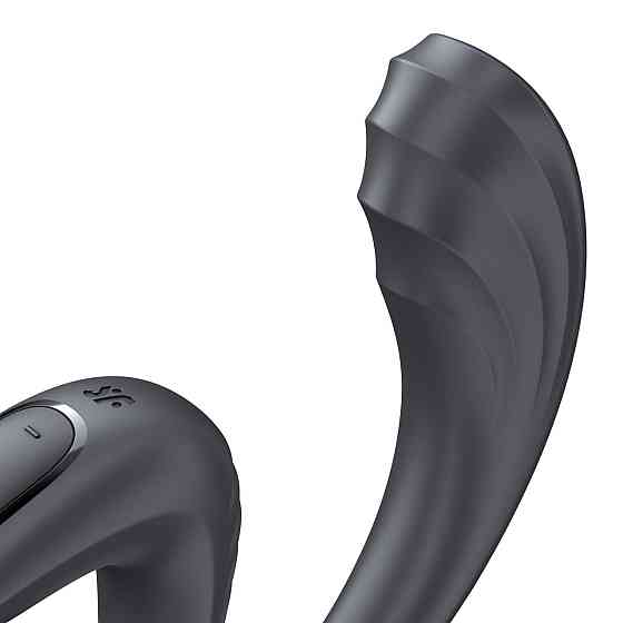 Вагинально-клиторальный вибратор Satisfyer G for Goddess 3 Dark Grey, 2 мотора Sex Aura Киев