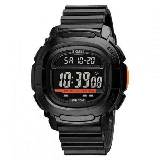 Чоловічий спортивний годинник Skmei 1657 Чорний Вінниця