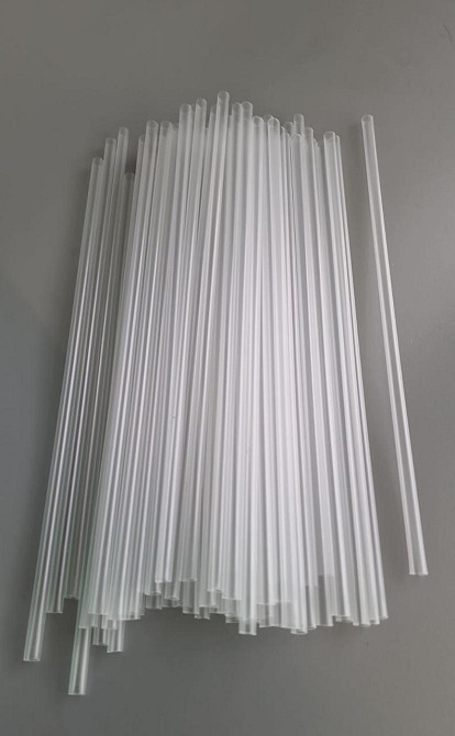 Трубочка для напоїв d4.8 22см Прозора рівна (200 шт) Харків - фото 1