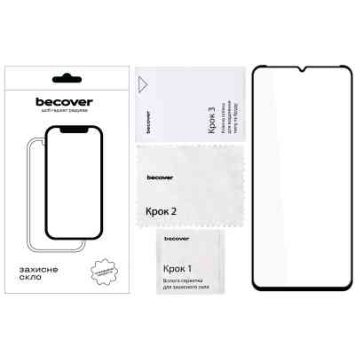 Стекло защитное BeCover Nokia G42 10D Black (711555) Винница