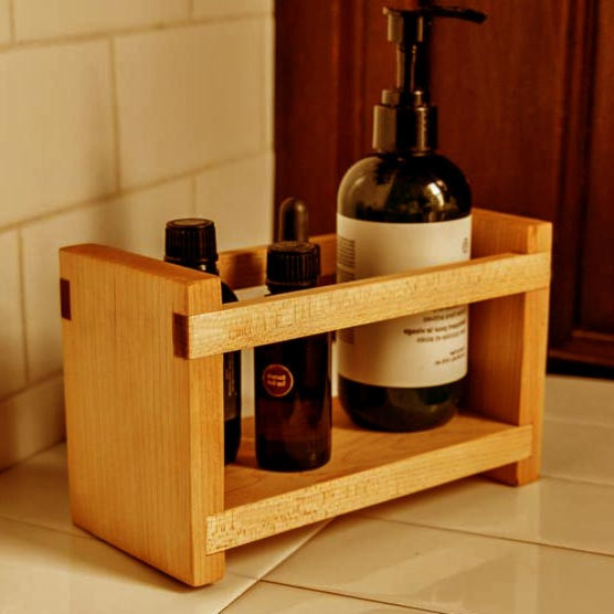 Настольная полка для ванной 