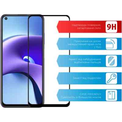 Скло захисне ACCLAB Full Glue Xiaomi Redmi Note 9T (1283126510571) Вінниця