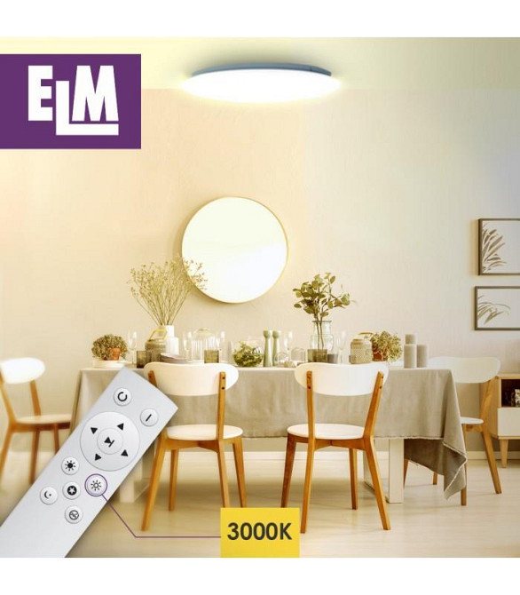 Світильник стельовий з пультом ДК ELM Sirius 36 W 3000-6500 К IP20 (26-0074) ( 27252 ) Харків - фото 8