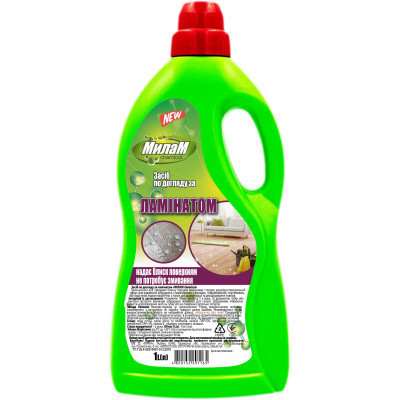 Засіб для миття підлоги Мілам Chemical для догляду за Ламінатом 1 л (4820152291165) Вінниця - фото 1
