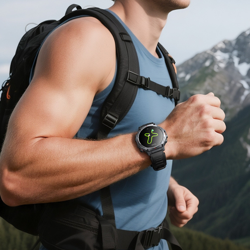 Смарт-годинник HOCO Y37 AMOLED 36mm. 520 mAh. GPS sports watch(call version) Black Одеса - фото 8