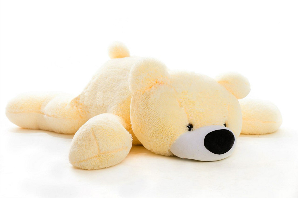 Большая мягкая игрушка медведь Алина Умка 180 см персиковый Киев - изображение 1