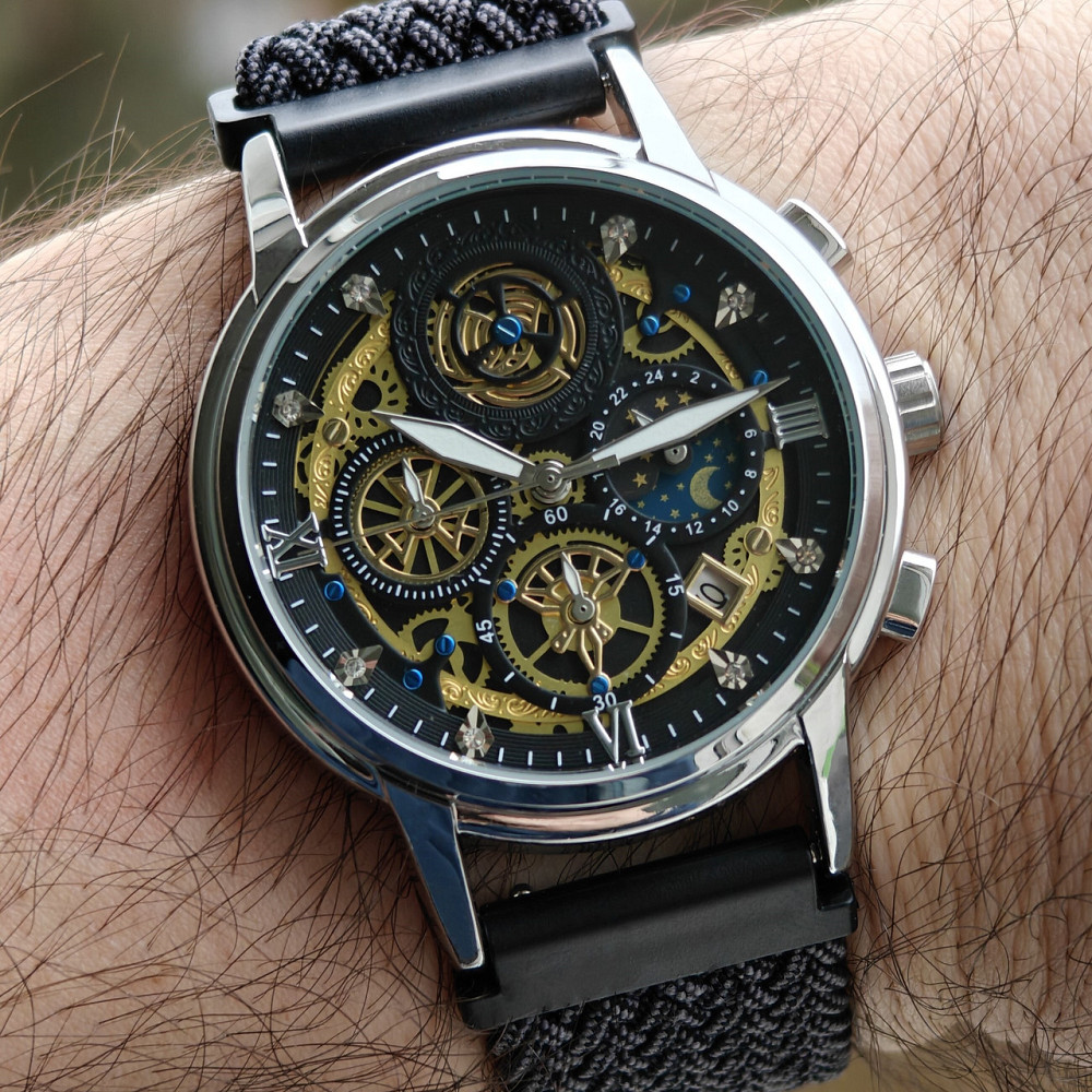 Часы мужские наручные WishDoIt Baks Fantastic (2 ремешка) Киев - изображение 7