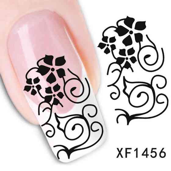 Наклейки для ногтей XF1456 Киев