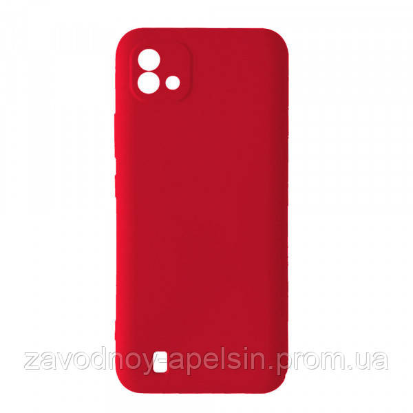 Realme C11 (2021) Силіконовий чохол Захист камери (червоний) Одеса - фото 1