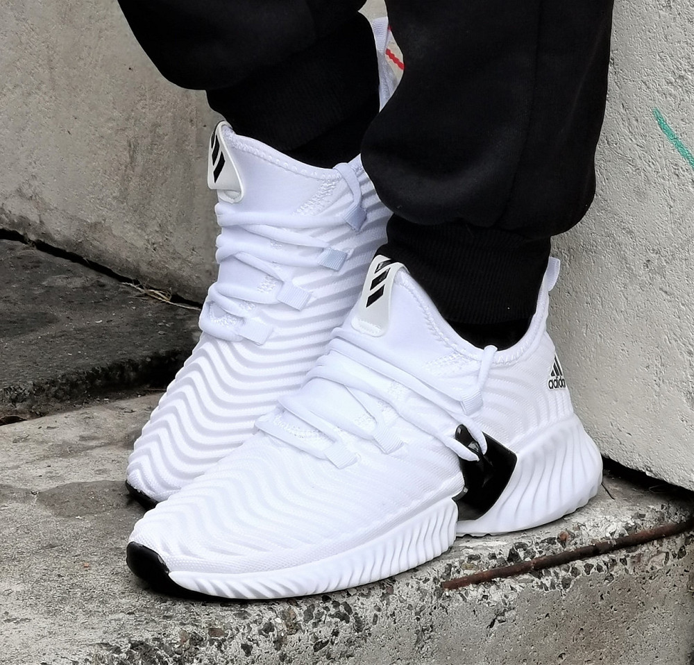 Кроссовки Adidas Alphabounce Белые Адидас Мужские (размеры: 40) Днепр - изображение 2