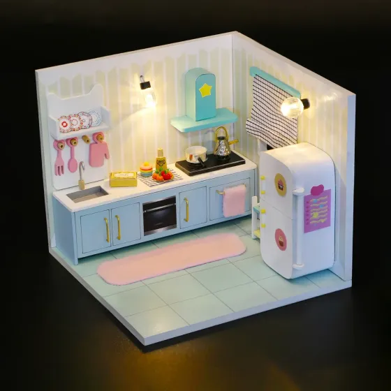 3D Румбокс DIY House «Морской бриз»+ Пылезащитный купол (S2007) Киев