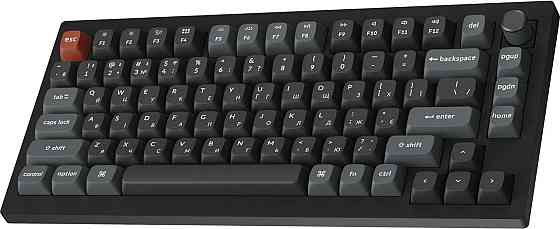 Клавіатура бездротова Keychron V1 Ultra Keychron Red Switch Black RGB (V1U-D1-UA) ( 24381 ) Харьков