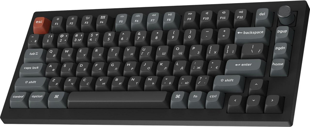 Клавіатура бездротова Keychron V1 Ultra Keychron Red Switch Black RGB (V1U-D1-UA) ( 24381 ) Харьков - изображение 4